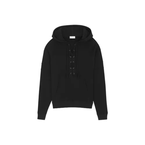 SAINT LAURENT SS23 Толстовка Мужской Черный