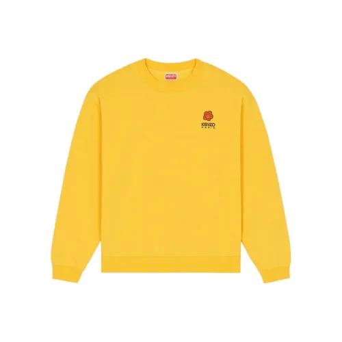 KENZO Boke Flower Series Желтый Мужской Свитшот