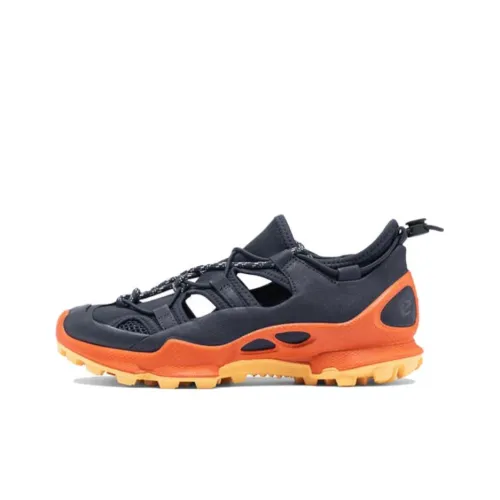 Ecco Biom C Trail Slip-resistant Abrasion-resistant Low Top Streetwear Women's Blue Ecco Biom C Trail Противоскользящий Устойчивый к истиранию Низкий Топ Уличная обувь Женская Синяя