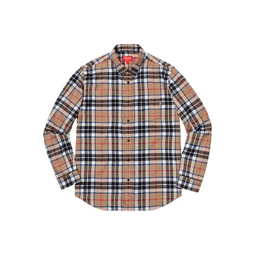 Supreme FW18 Унисекс Рубашки