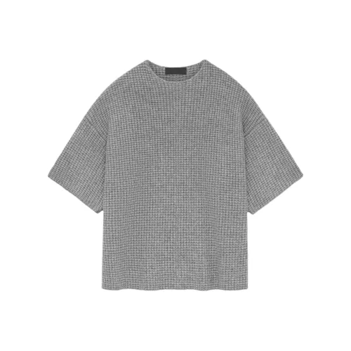 Fear of God ESSENTIALS Овсяный Серый/Темный Фотиния Мужская T-Рубашка