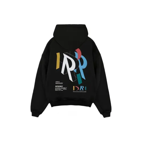 REPRESENT Черные Мужские Свитшоты