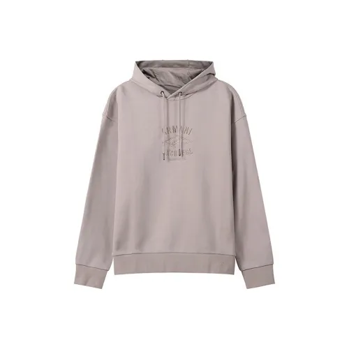 ARMANI EXCHANGE Бежевый Коричневый Мужские Свитшоты