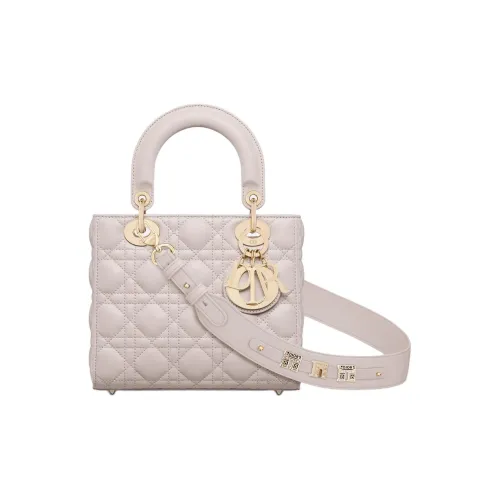 DIOR Lady Dior My ABCDior Lambskin Tote Bag Shopping Bag Crossbody Bag Handbag Small Women's