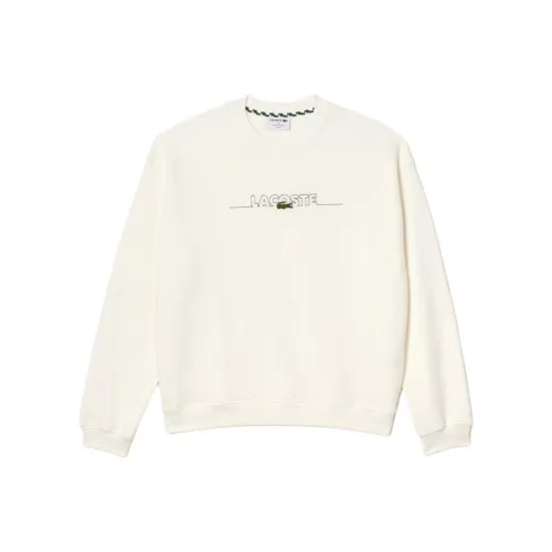 LACOSTE Collaboration Белый Мужской Свитшот