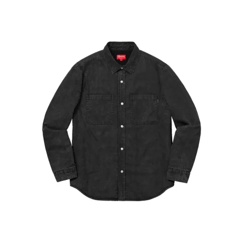 Supreme FW18 Унисекс Рубашки