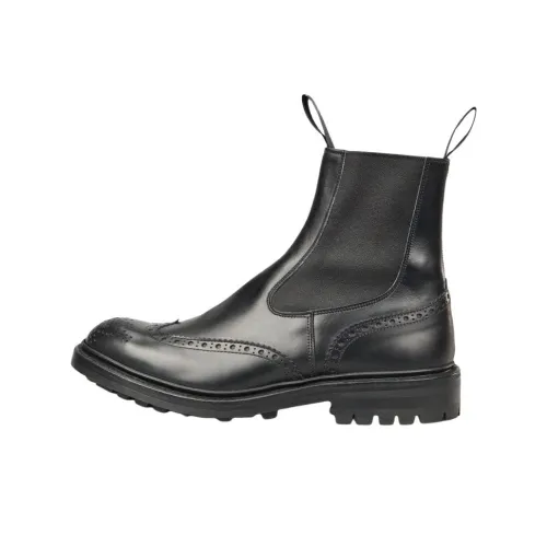 Tricker's Henry Короткий Челси Мужской Черный