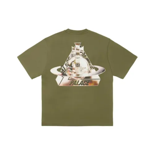 Дворцовый VIVIENNE WESTWOOD Collaboration Оливково-зеленый Унисекс T Рубашки