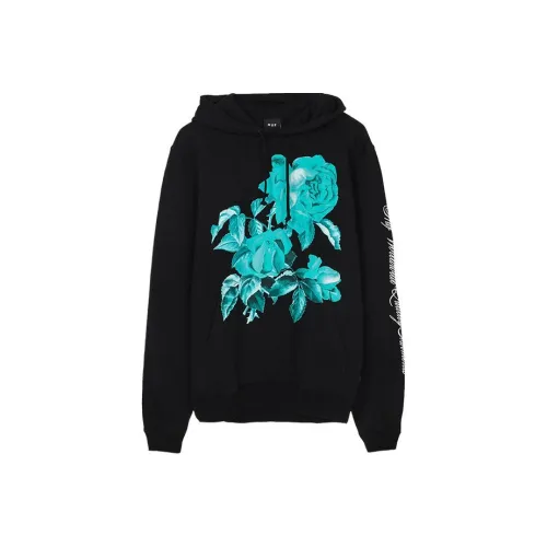 HUF совместный бренд Черные мужские свитшоты