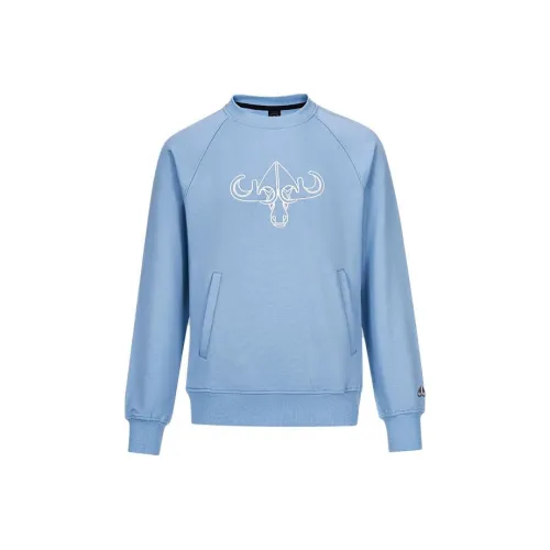 Moose Knuckles Толстовка Мужская Серый Синий