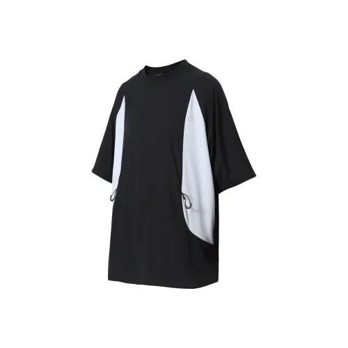 Whyworks T-Shirt Унисекс Черный Белый