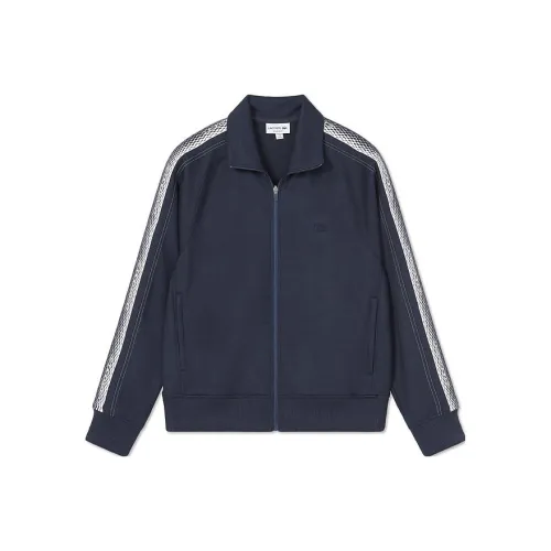 LACOSTE Collaboration KXE/Темно-синий Синий Мужские Свитшоты