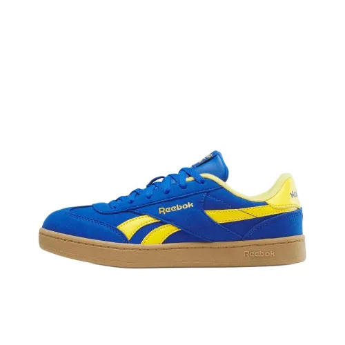 Reebok SMASH EDGE Детские Скейтбординги Низкий Топ Синий/Желтый Для Школьников