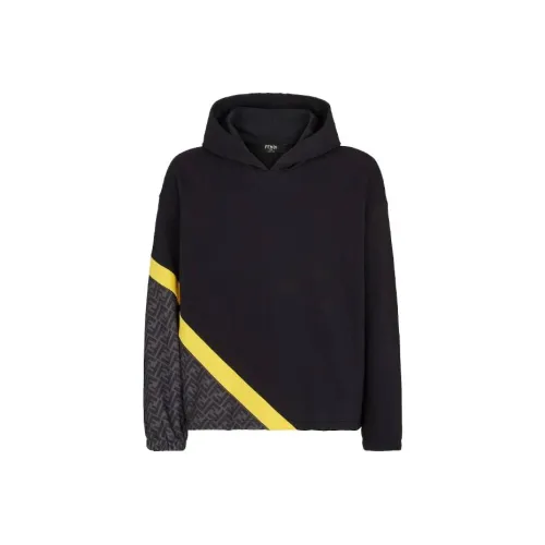 FENDI Черный Мужские Свитшоты