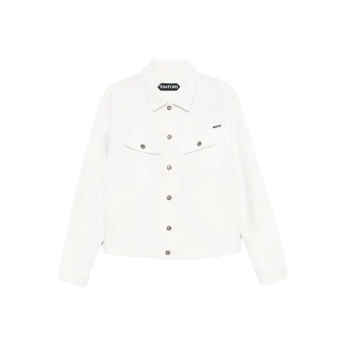 TOM FORD Белый Мужской Куртки