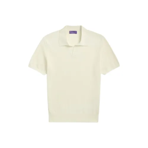 Ralph Lauren Purple Label Трикотаж Мужской Кремовый