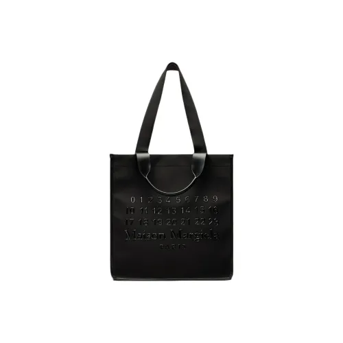 Maison Margiela Cabas Полиэстер Тоут Сумка Сумка для покупок Сумка на одно плечо Обычная Женская Черная
