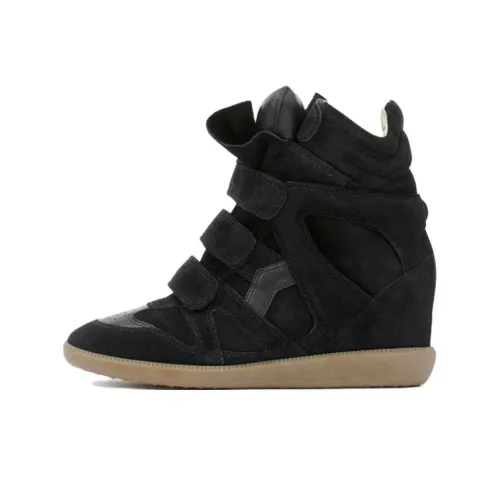 ISABEL MARANT Скейтборд Кроссовки Высокие Черные Женские