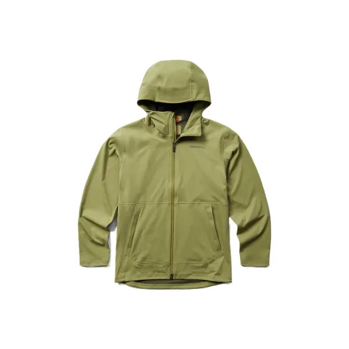 MERRELL Whisper Rain Shell Куртки и Пальто Мужской Зеленый