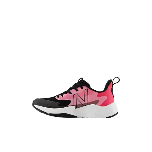 New Balance NB Rave RUN V2 Low Топ Беговые кроссовки Розовый черный Детский