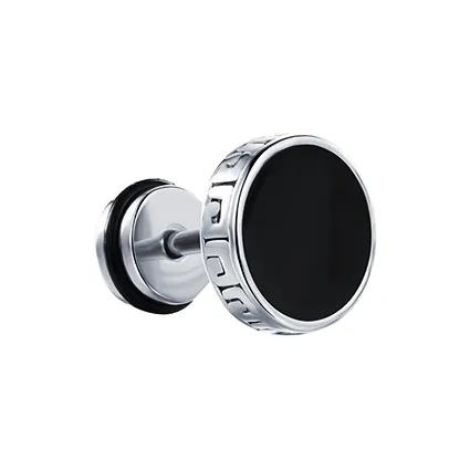 QIANFANGDAHUANGYE Титановые стальные серьги-гвоздики унисекс