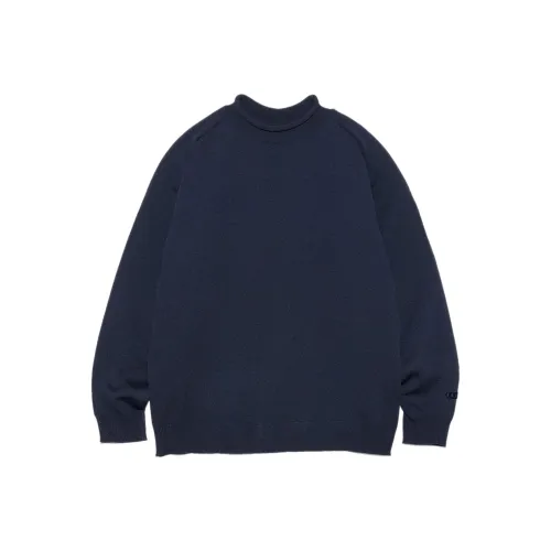 Nanamica Трикотаж Унисекс Морской Синий