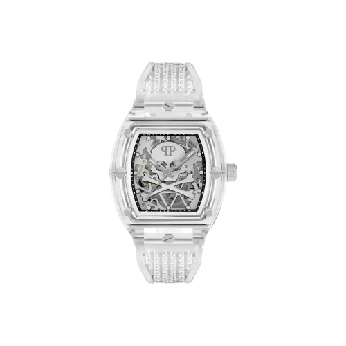 PHILIPP PLEIN Автоматический Механический Механизм Мужские Часы 44 мм Скелет