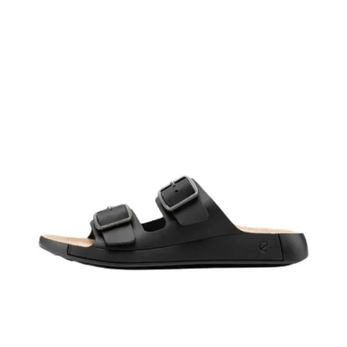 Ecco Comme Collection Слипоны Мужские Черные