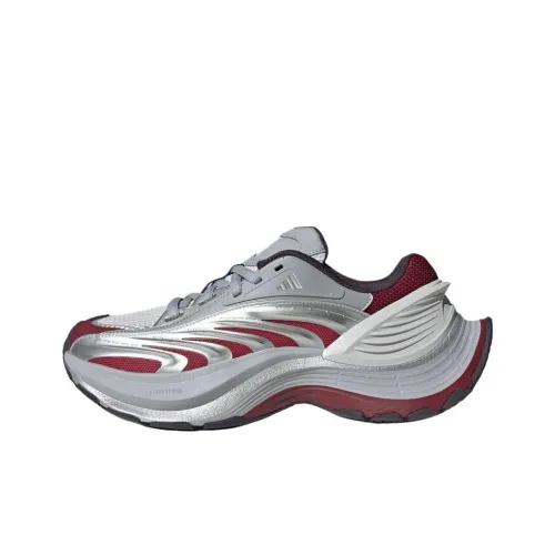 Adidas XLG MTW Collection Низкий Топ Повседневные Беговые Кроссовки Унисекс Серебряный