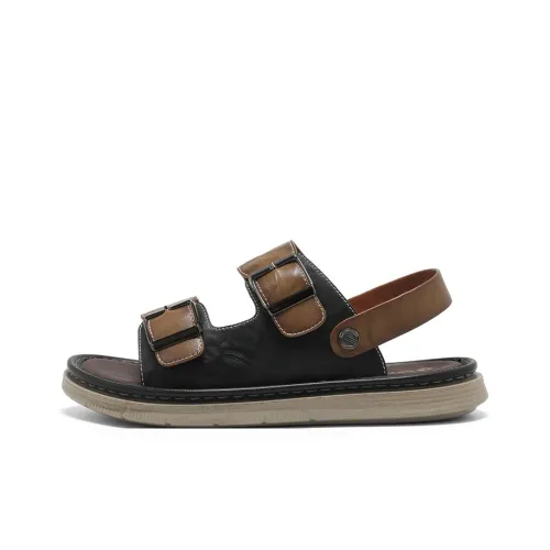 NAVIGARE Пляжные сандалии Мужские Хаки Черный