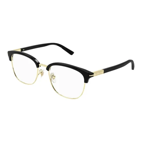 GUCCI Нерегулярная форма Оправы для очков Мужской Черный