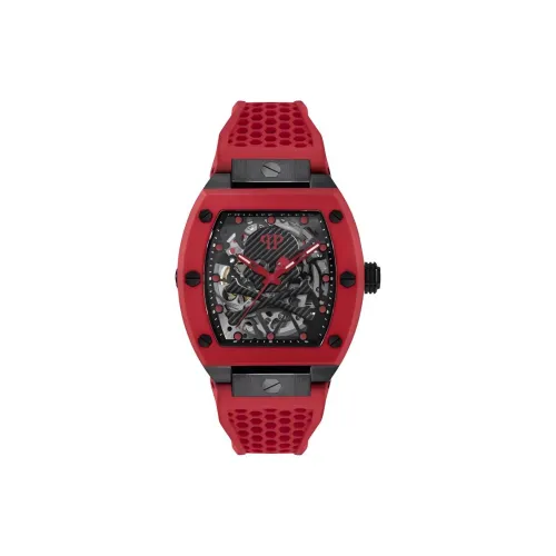 PHILIPP PLEIN Автоматический Механический Механизм Мужские Часы 44 мм Скелет