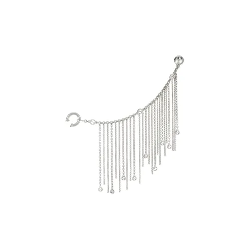 GUCCI Металлические серьги, серебряные, женские