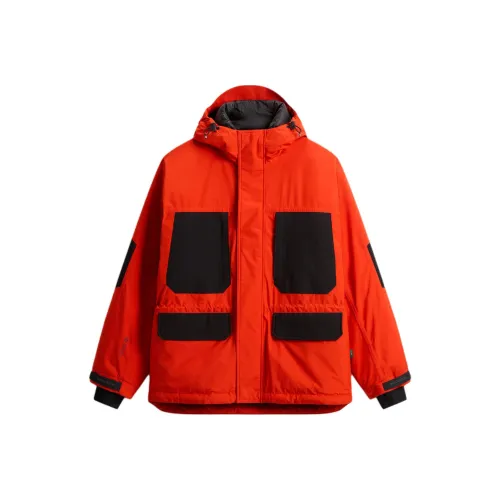 WOOLRICH Оранжевый Мужской Пуховик
