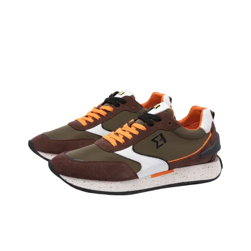 ELHANN.H Амортизаторы устойчивые к износу противоскользящие низкий топ повседневная обувь мужская умбра