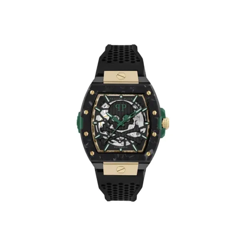 PHILIPP PLEIN Автоматический Механический Механизм Мужские Часы 44 мм Скелет