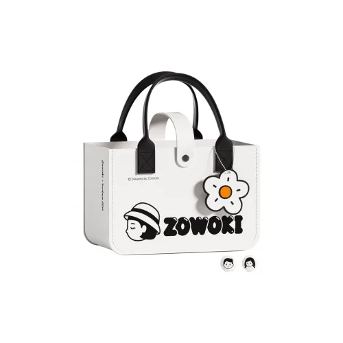 Zowoki Felt Bag Женская Белая КАМЕЛ