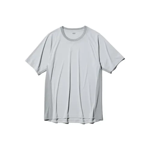 UNIQLO Серые Унисекс Футболки