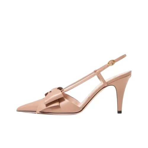 Valentino BOWOW Garavani Узкий каблук Высокие каблуки 8,5 см Женские Розовый