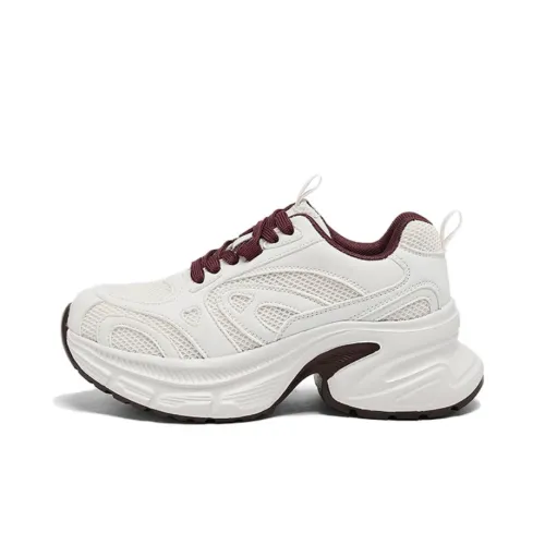 AGSDON Низкий топ обувь с толстой подошвой женская