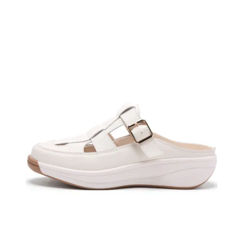 Reivanti противоскользящие домашние тапочки для женщин бежевые