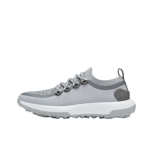 Allbirds Trail Runner SWT Low Топ Повседневные Беговые кроссовки Мужские Средне-серые