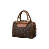 Block Material - Coffee & Brown (Шелковый шарф и двойные лямки)