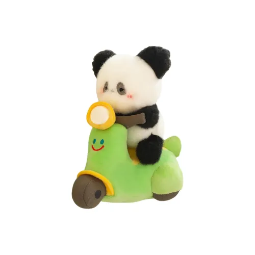 FANNIKEER Whirlwind Панда Кролик Щенок Мотоцикл Куклы Плюшевый Брелок 12 см Рекомендуемая высота