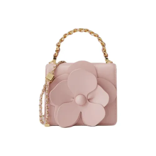 ELLE Сумка через плечо из синтетической кожи мини-сумка для женщин цвет вишневый цветок черный лимон