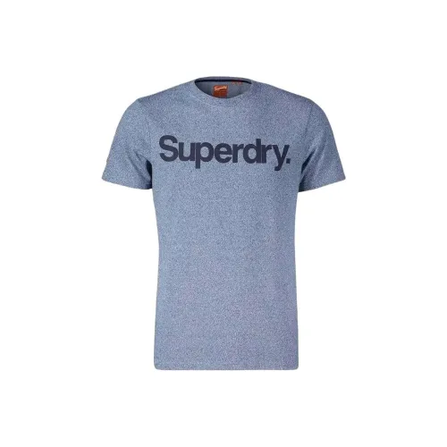 SUPERDRY Серый Мужской T-Рубашки