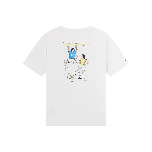 KAPPA 1916 Series T-Shirt Унисекс Белый