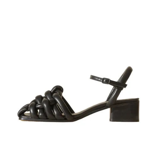 Hereu Cabersa Грубый каблук Высокие каблуки 4CM Женские Черный