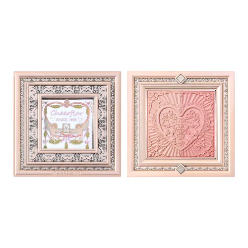 CHEERFLOR Рамка Двойной Тон Градиентный Румяна Легко Смесь Цвет лица