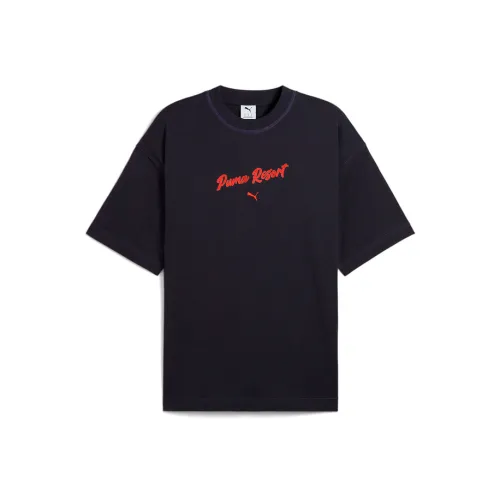 PUMA Черная Унисекс Футболка